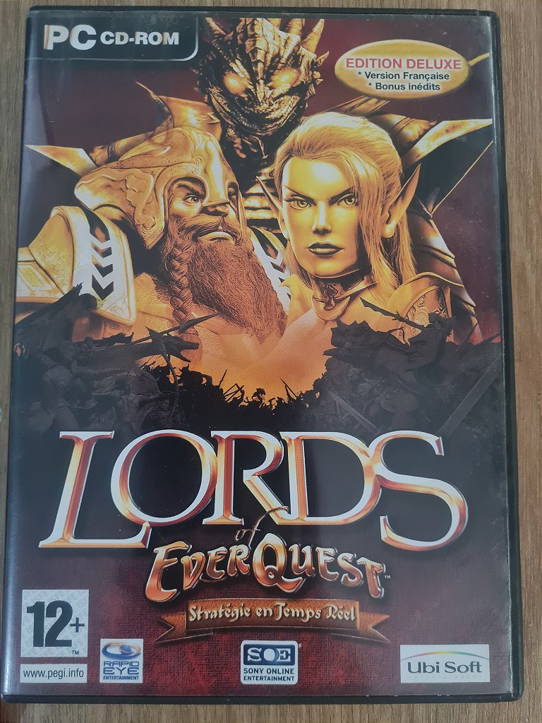 Jogo para PC Lords of EverQuest com Manual Original