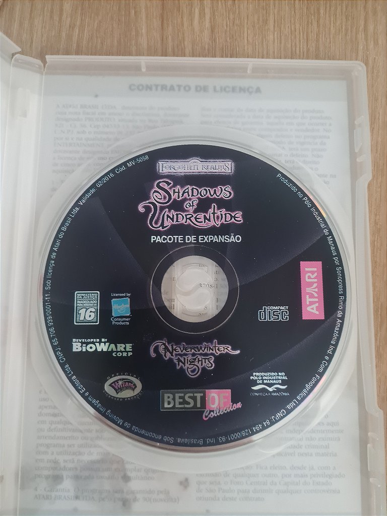 Jogo para PC Neverwinter Nights Shadows of Undrenti Original – imagem 2