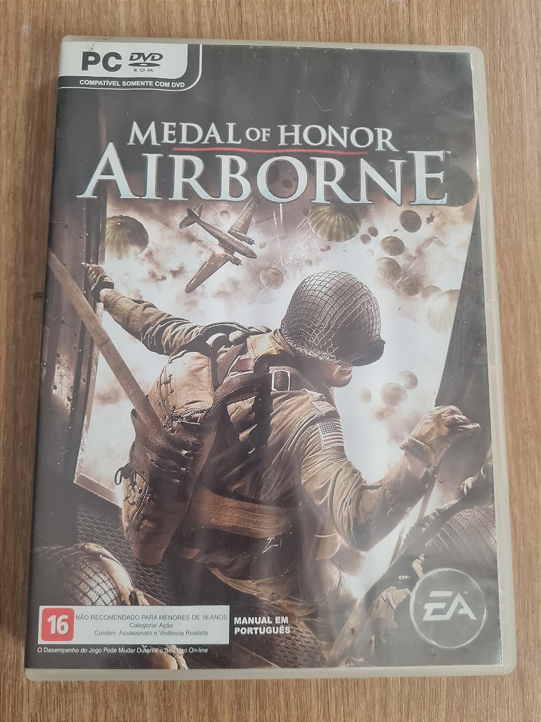 Jogo para PC Medal of Honor: Airborne com manual Original