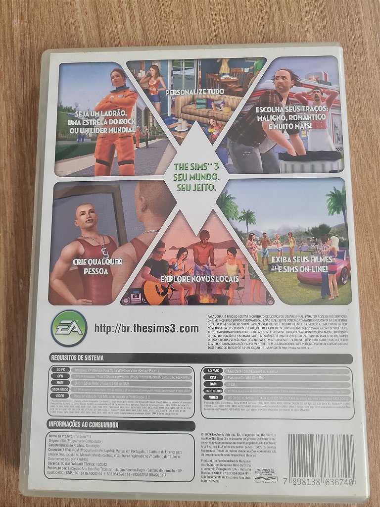 Jogo para PC The Sims 3 Original – imagem 3