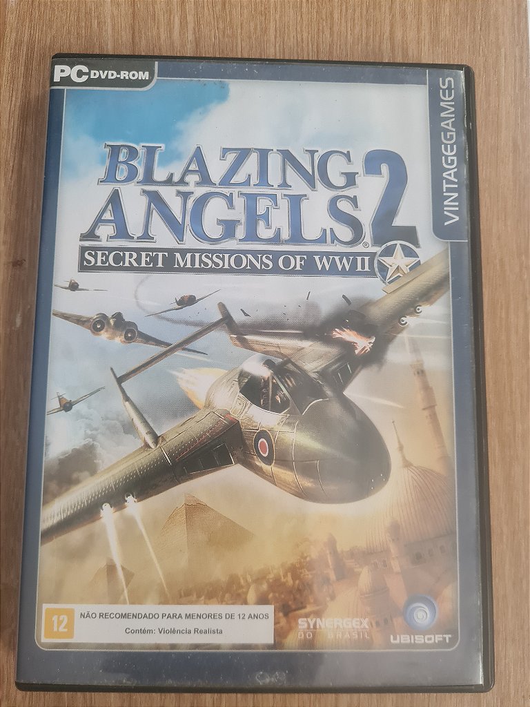 Jogo para PC Blazing Angels 2 Secret Missions of WW Original