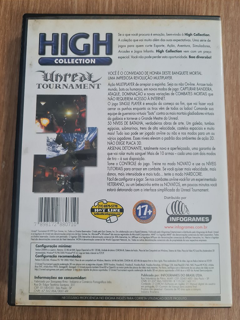 Jogo para PC BUnreal Tournament (High Collection) Original – imagem 3