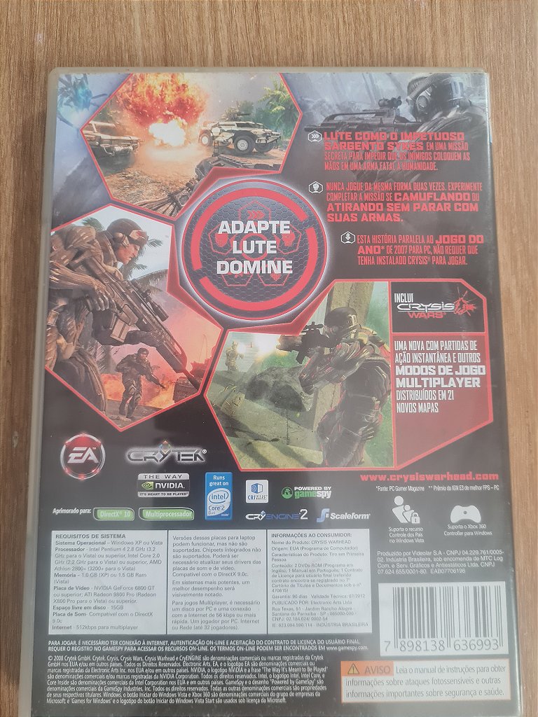 Jogo para PC Crysis Warhead Original – imagem 3