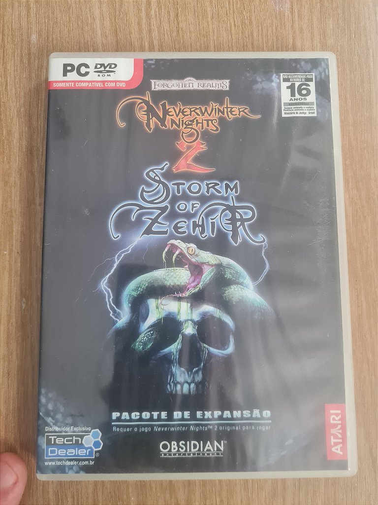 Jogo para PC Neverwinter Nights 2: Storm of Zehir Original