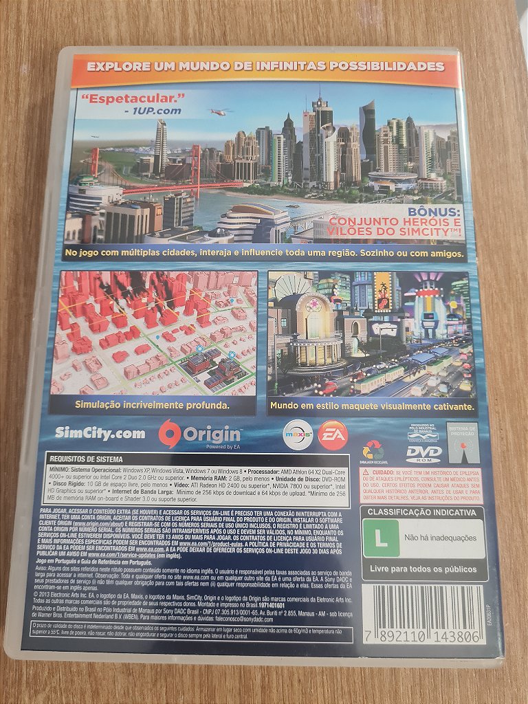 Jogo para PC SimCity (2013) Original – imagem 3