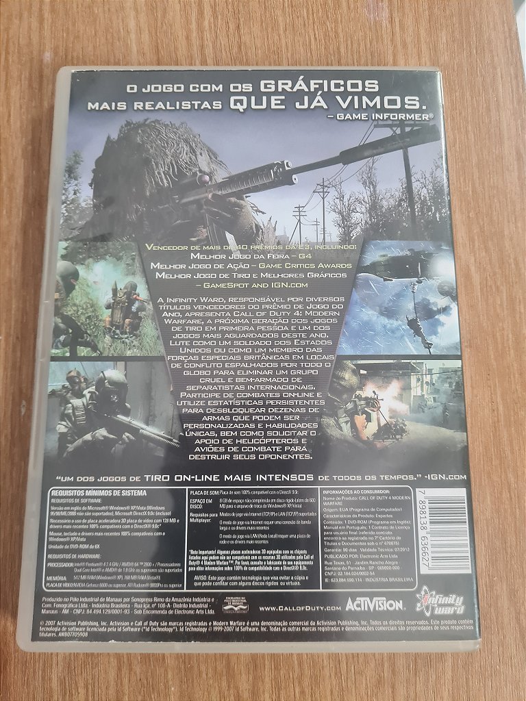 Jogo para Call of Duty 4: Modern Warfare Original – imagem 3