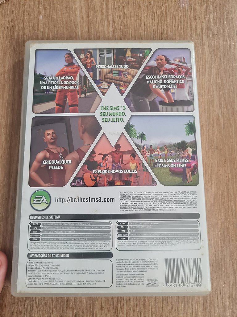 Jogo para PC The sims 3 Original – imagem 3