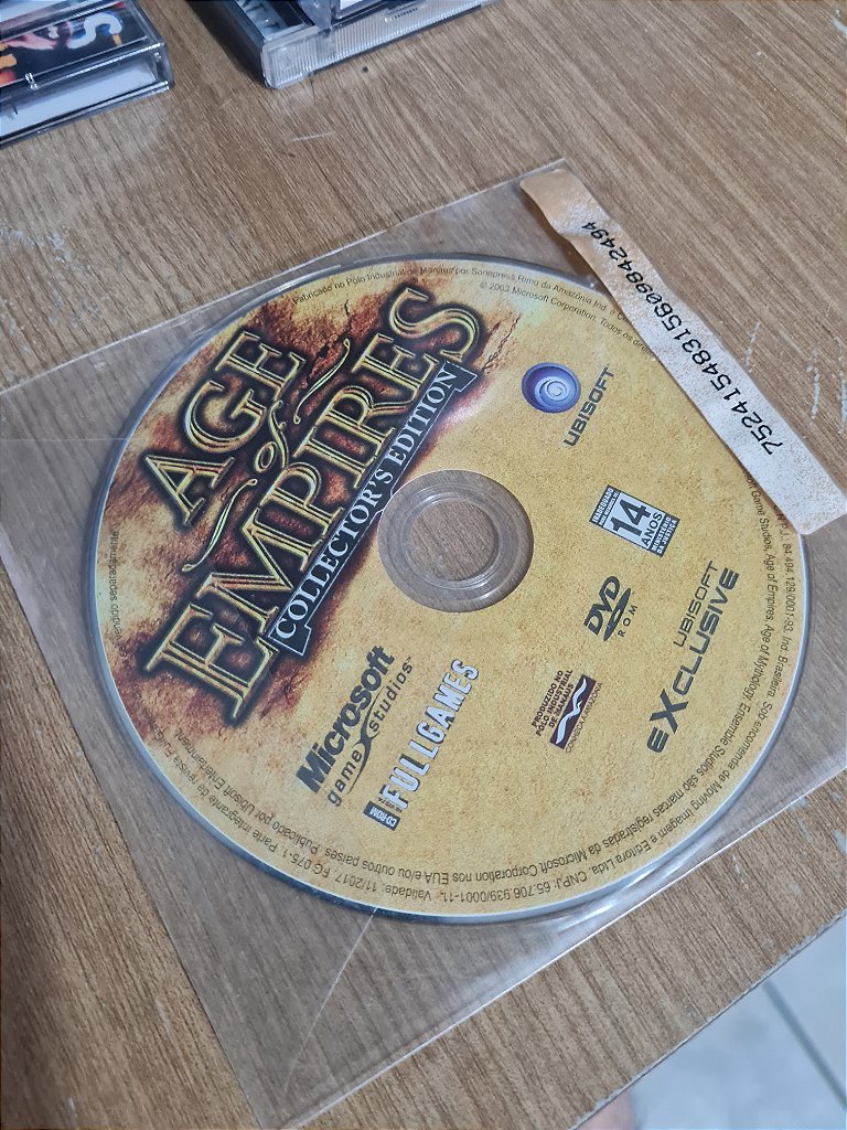 Jogo para Age of Empires 1 e 2 Collector Edition Original – imagem 3