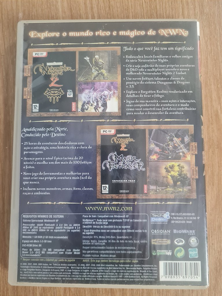 Jogo para PC Neverwinter Nights 2: Gold Edition Original – imagem 3