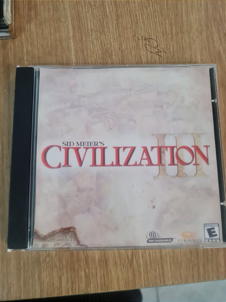 Jogo para PC Sid Meiers Civilization III Original