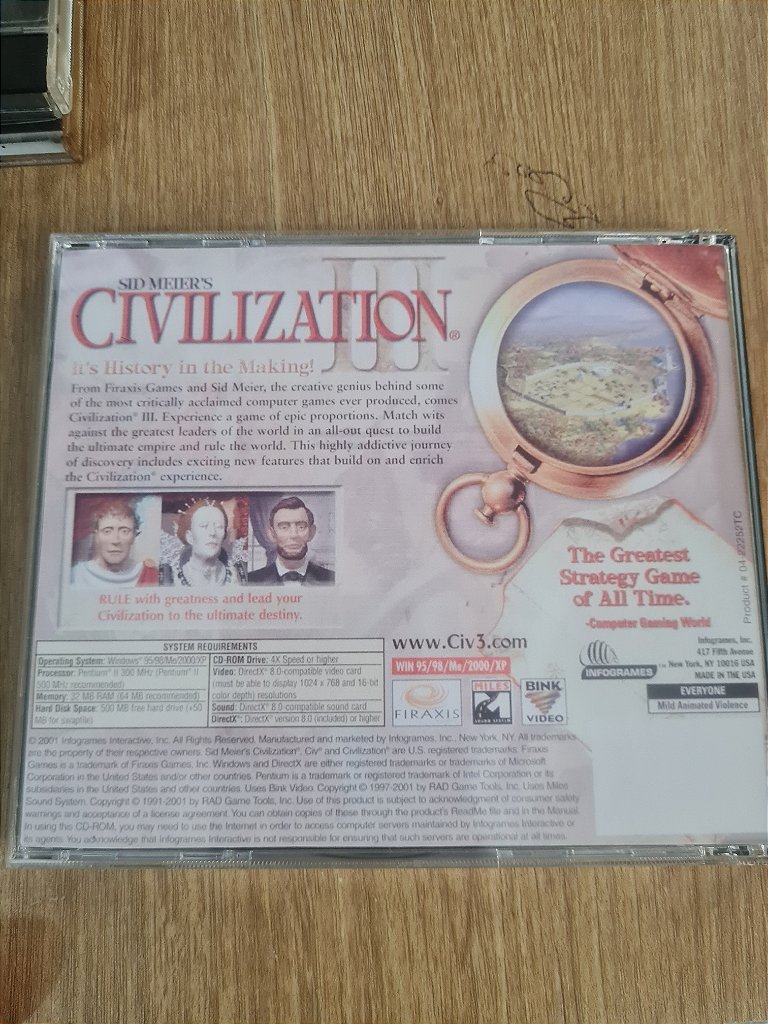 Jogo para PC Sid Meiers Civilization III Original – imagem 3
