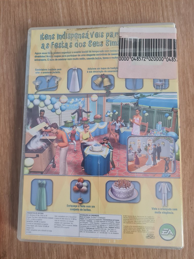Jogo para PC The Sims 2: Celebrações! Lacrado Original – imagem 2