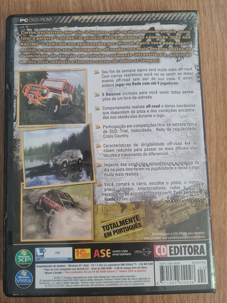 Jogo para PC 4x4 Racing (Mini-revista DVD Game) Original – imagem 3