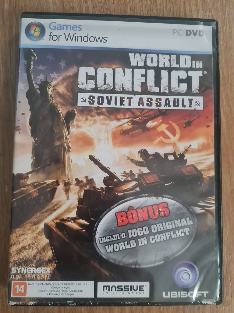 Jogo para PC World in Conflict: Soviet Assault Original