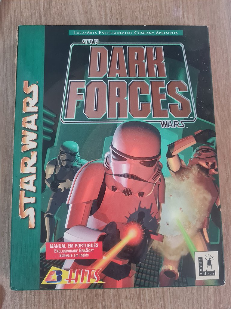 Jogo para PC Star Wars: Dark Forces Box Manual Original