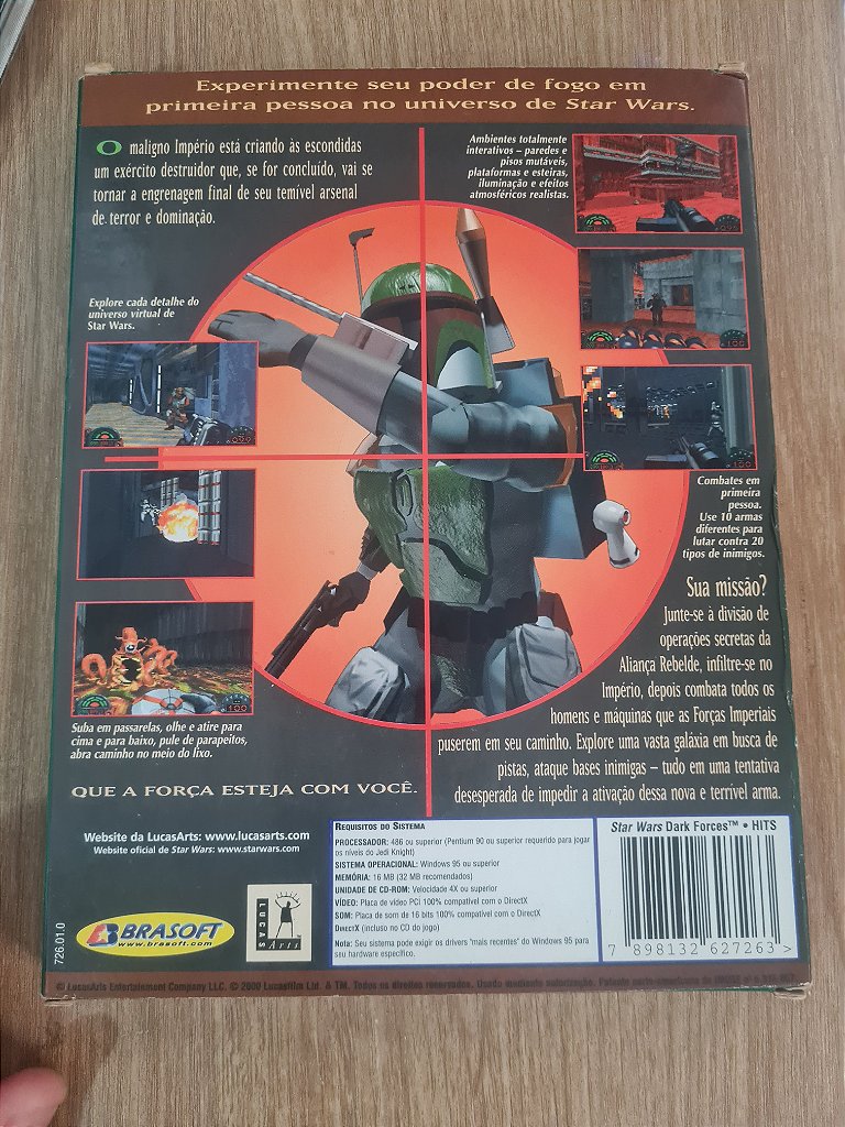 Jogo para PC Star Wars: Dark Forces Box Manual Original – imagem 3