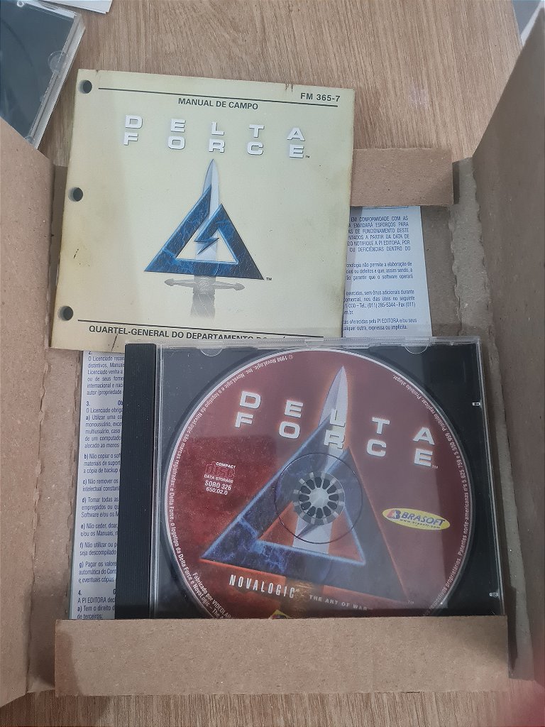 Jogo para PC Delta Force Box Manual Original – imagem 5