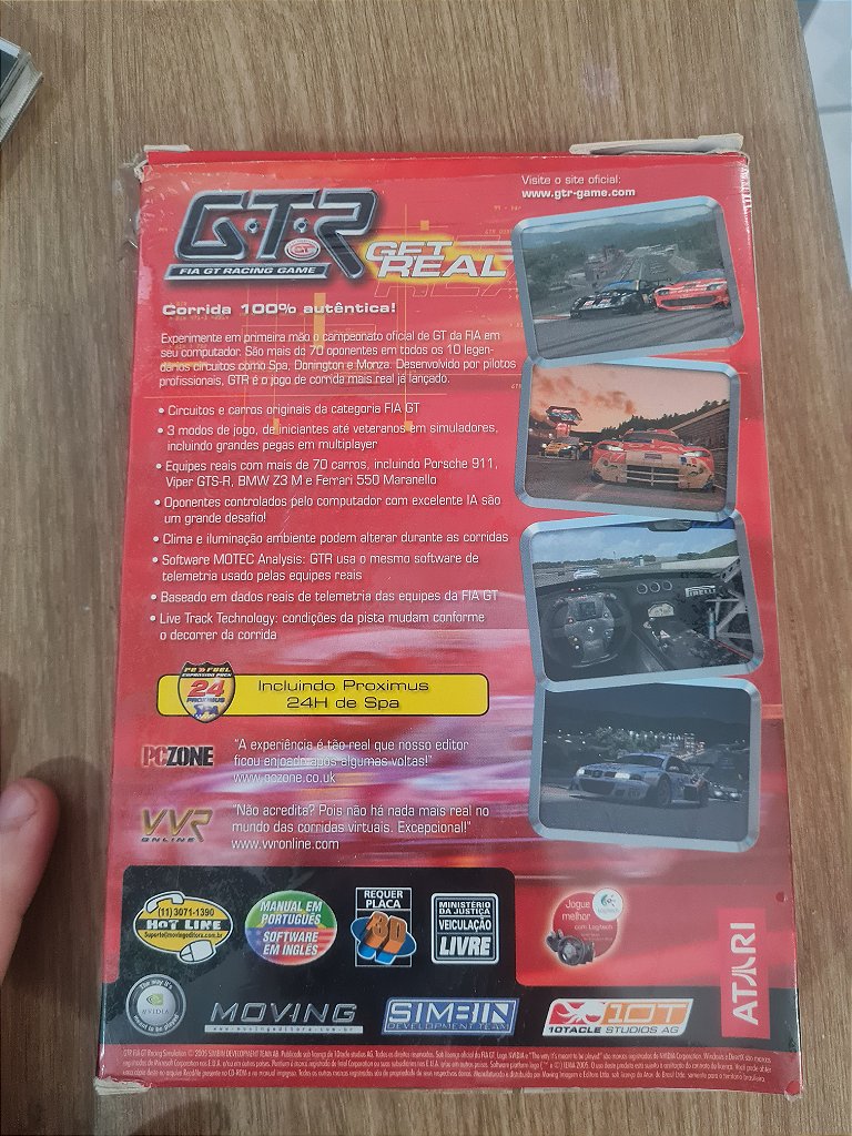 Jogo para PC GTR: FIA GT Racing Game Big Box Original – imagem 3