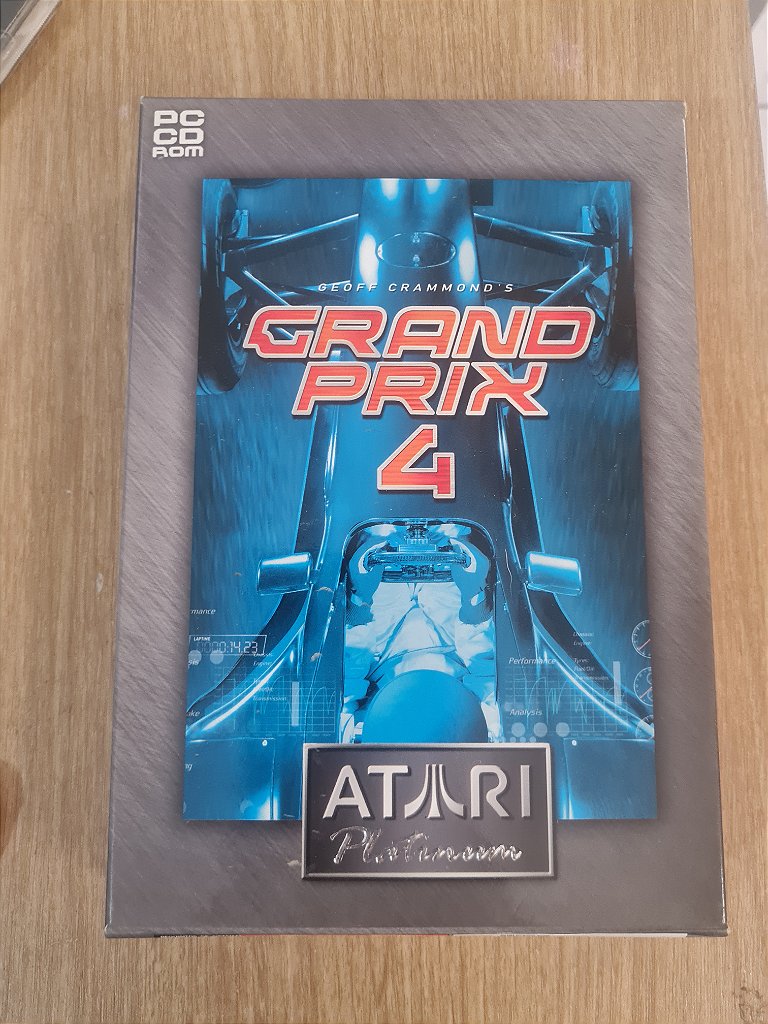 Jogo para PC Grand Prix 4 Big Box Original
