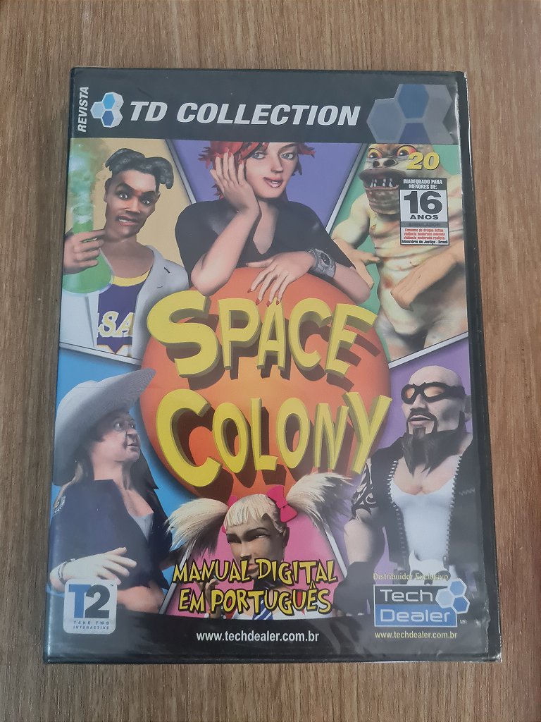 Jogo para PC Space Colony Lacrado Original