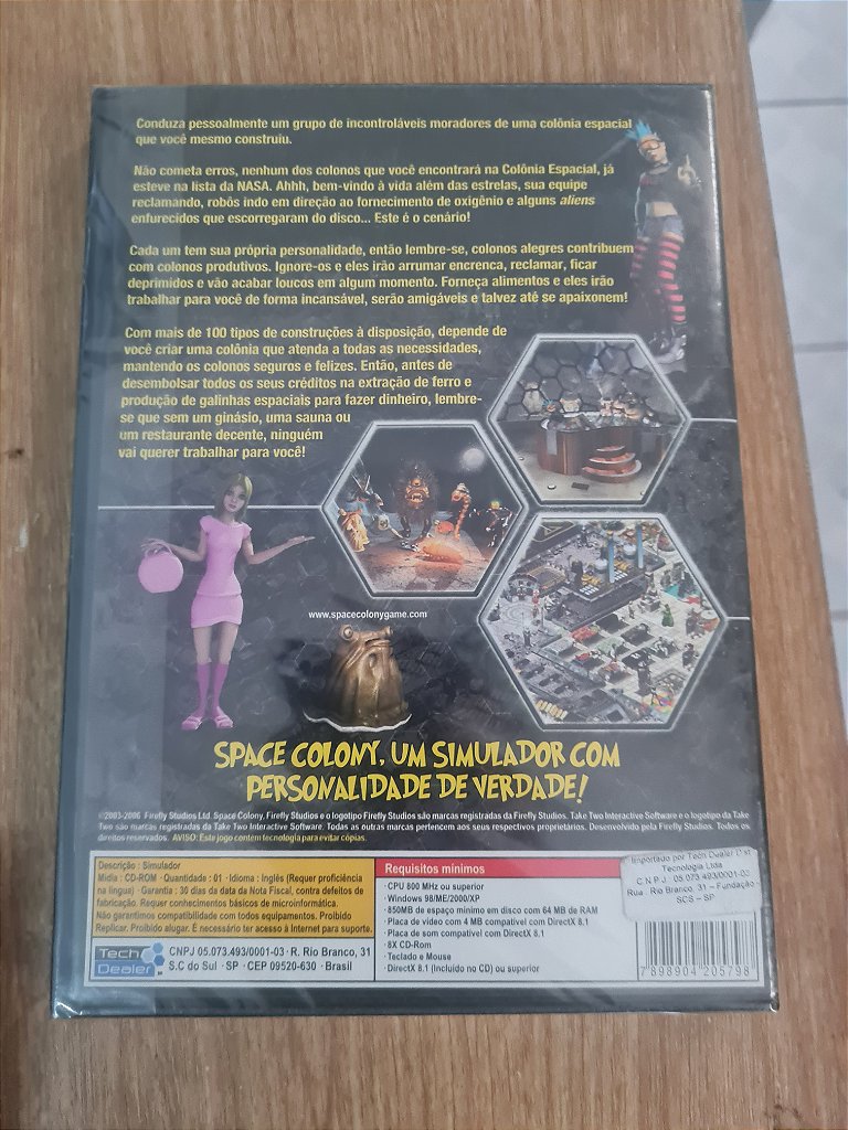 Jogo para PC Space Colony Lacrado Original – imagem 2