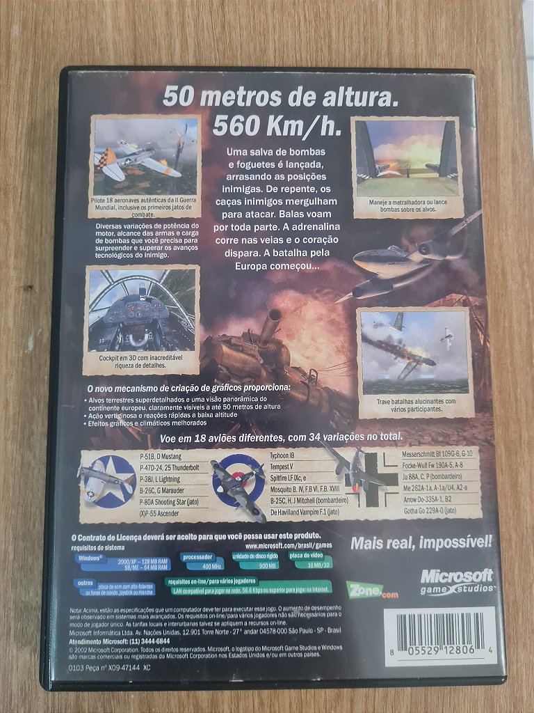 Jogo para PC Combat Flight Simulator 3: Batalha pel Original – imagem 3