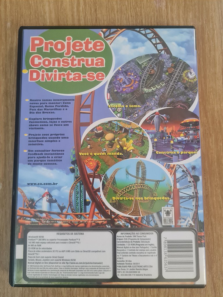 Jogo para PC Sim Theme Park Original – imagem 3