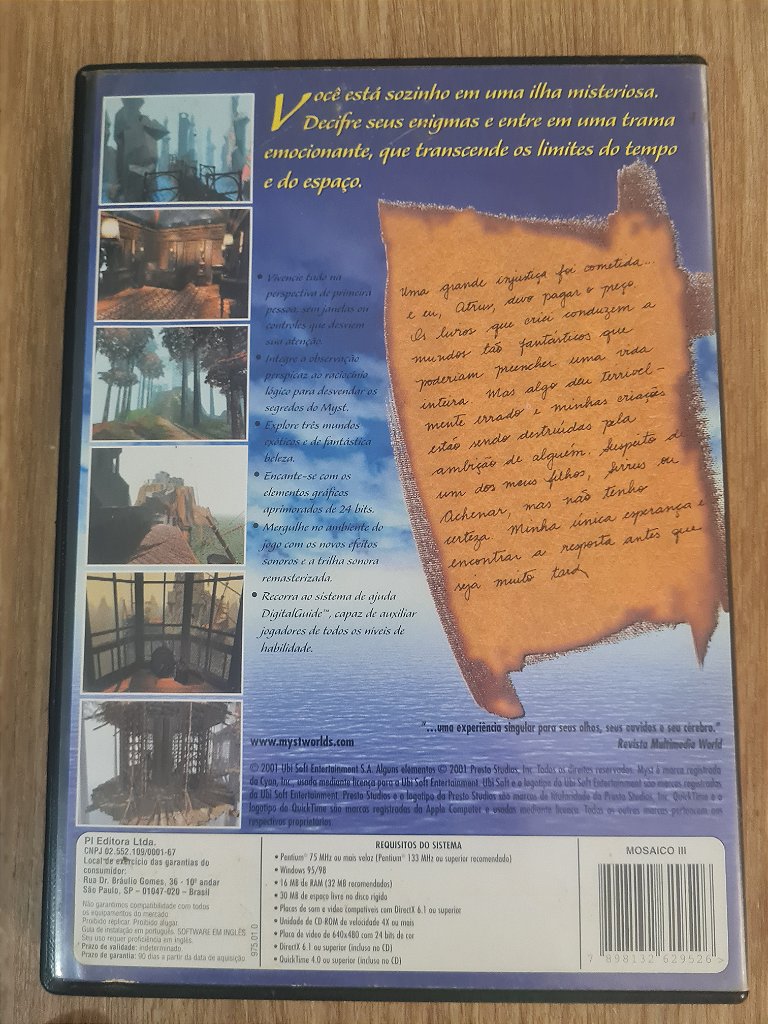 Jogo para PC Myst: Masterpiece Edition Original – imagem 3