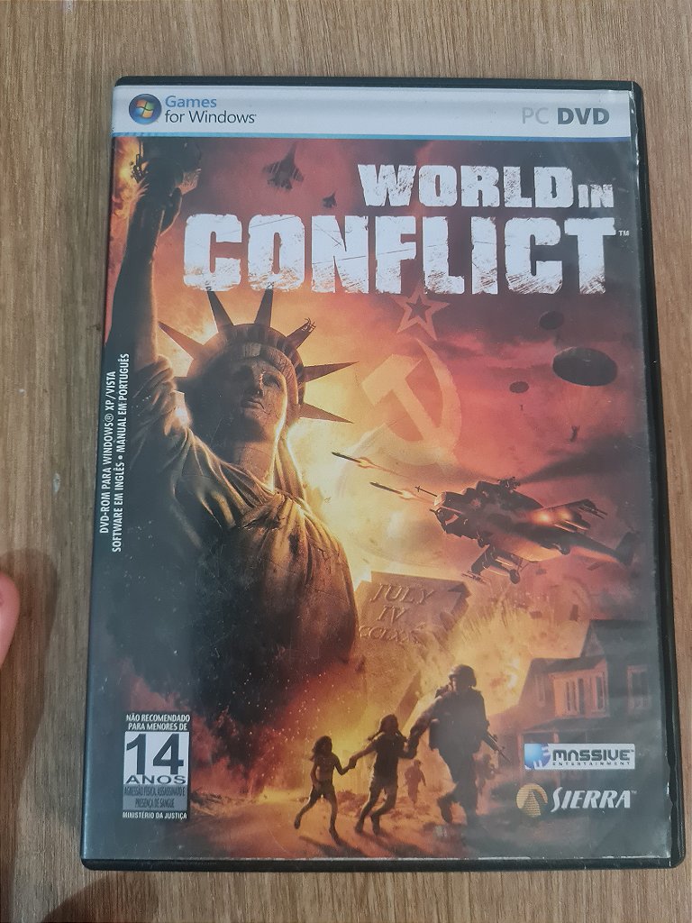 Jogo para PC World in Conflict Original