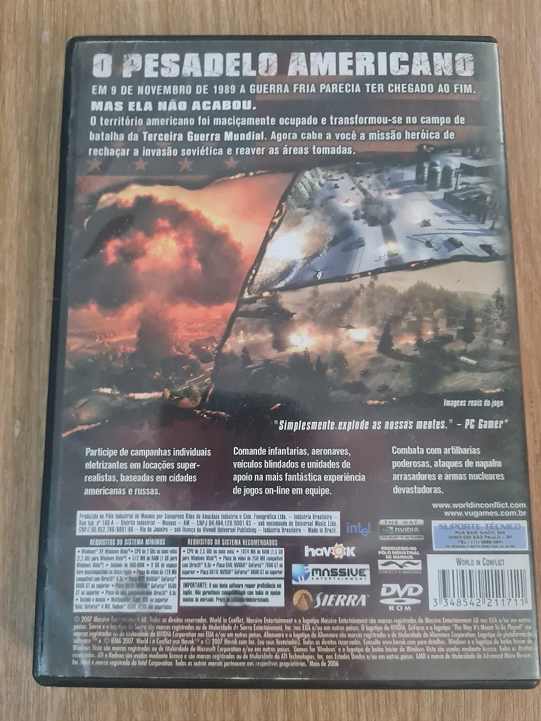 Jogo para PC World in Conflict Original – imagem 3
