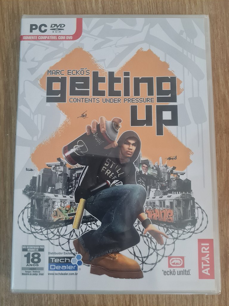 Jogo para PC Marc Ecko's Getting Up Lacrado Original