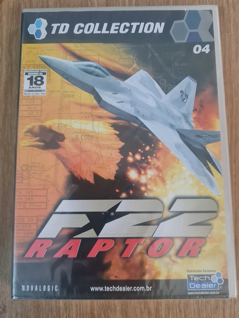 Jogo para PC F-22 Raptor Lacrado Original