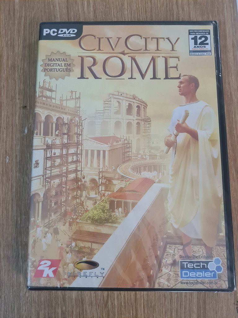 Jogo para PC CivCity: Rome Lacrado Original