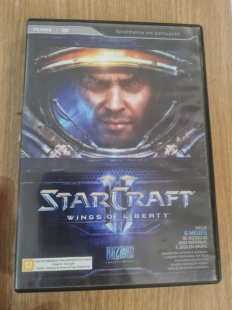 Jogo para PC StarCraft II: Wings of Liberty Original