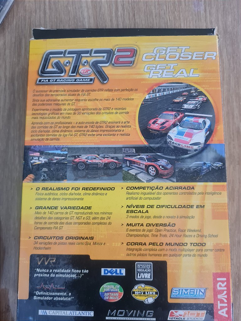 Jogo para PC GTR 2: FIA GT Racing Game Bog Box Original – imagem 3