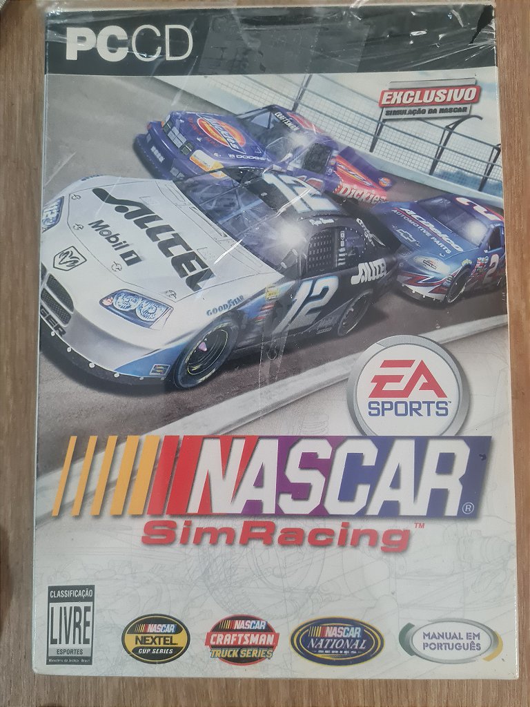 Jogo para PC NASCAR SimRacing Big Box Original