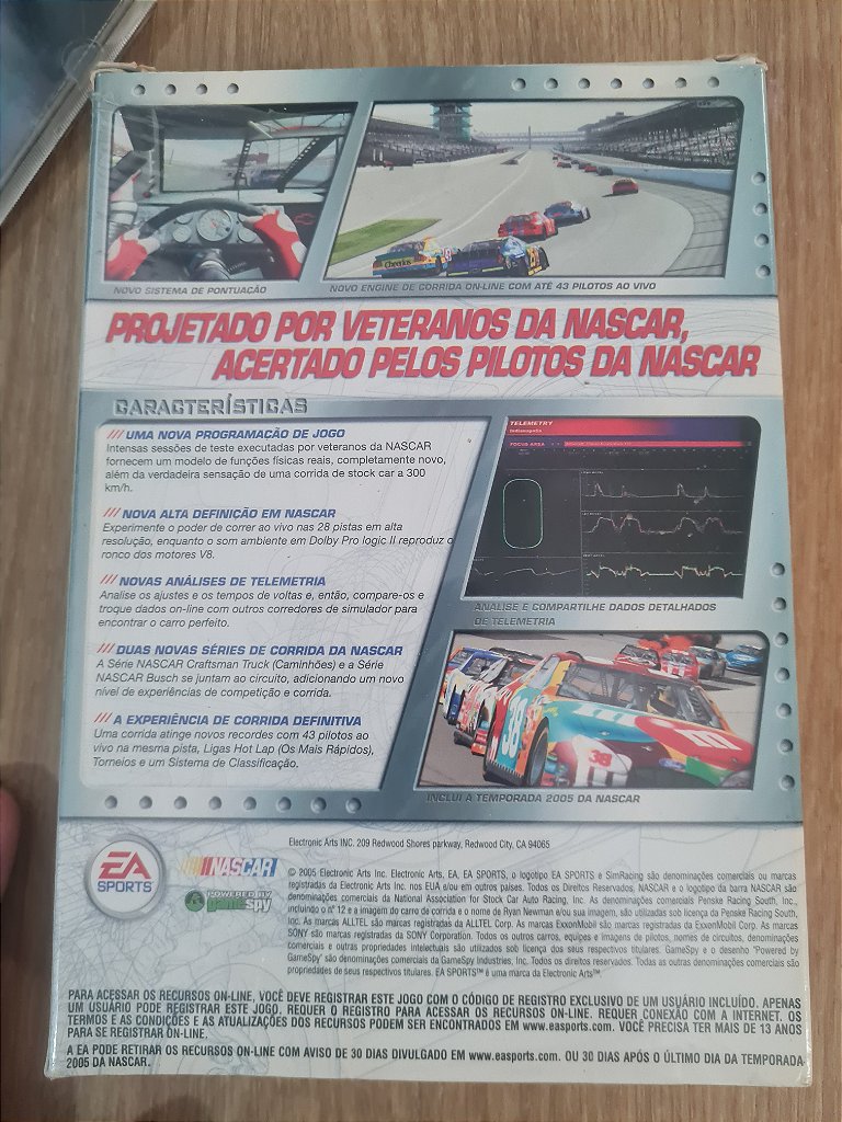 Jogo para PC NASCAR SimRacing Big Box Original – imagem 3