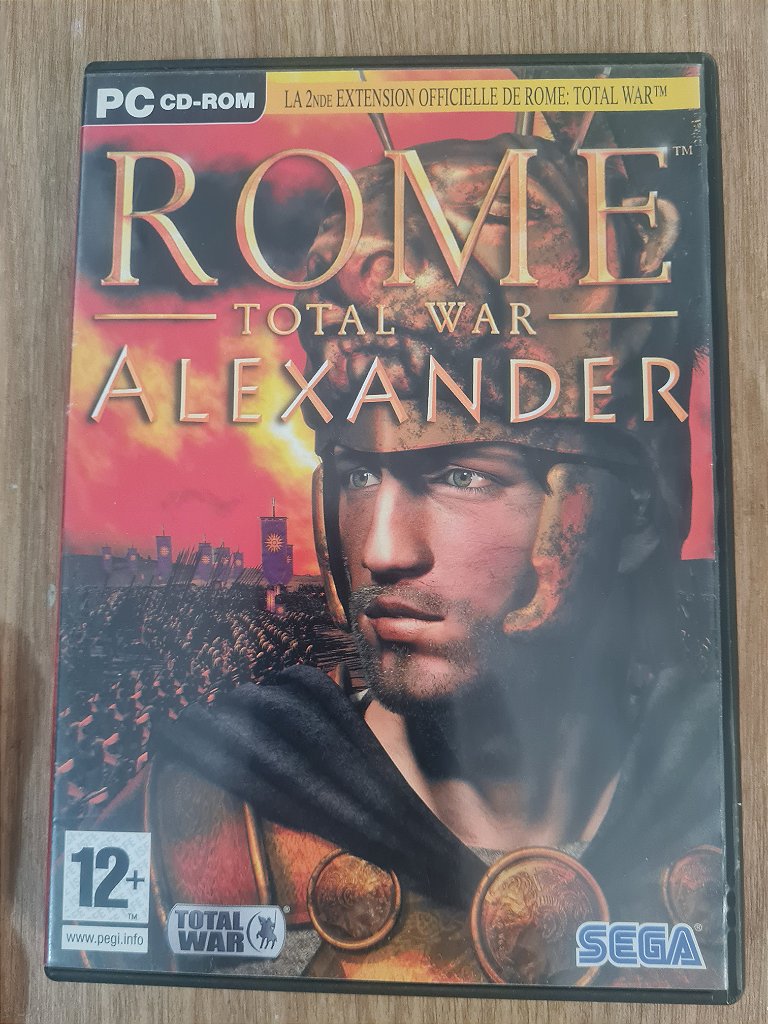 Jogo para PC Rome Total War Alexander Original