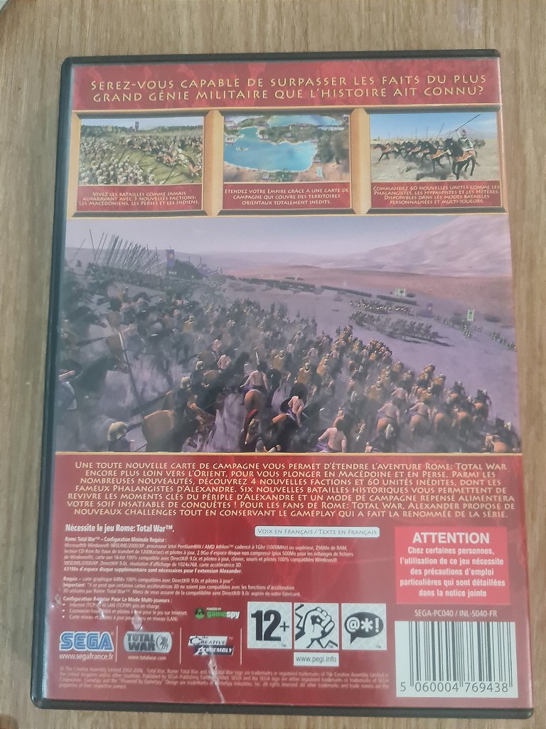 Jogo para PC Rome Total War Alexander Original – imagem 3