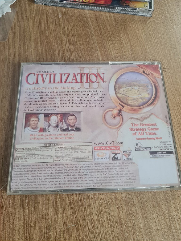 Jogo para PC Sid Meier's Civilization III Original – imagem 3