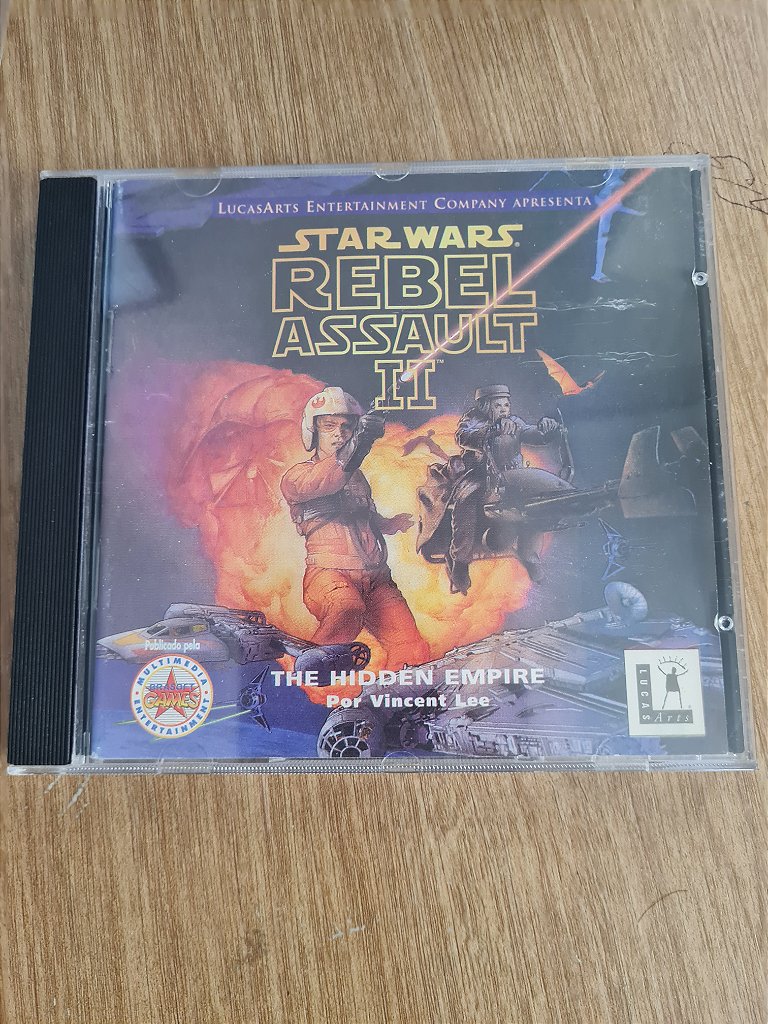 Jogo para PC Star Wars: Rebel Assault II Com Manual Original