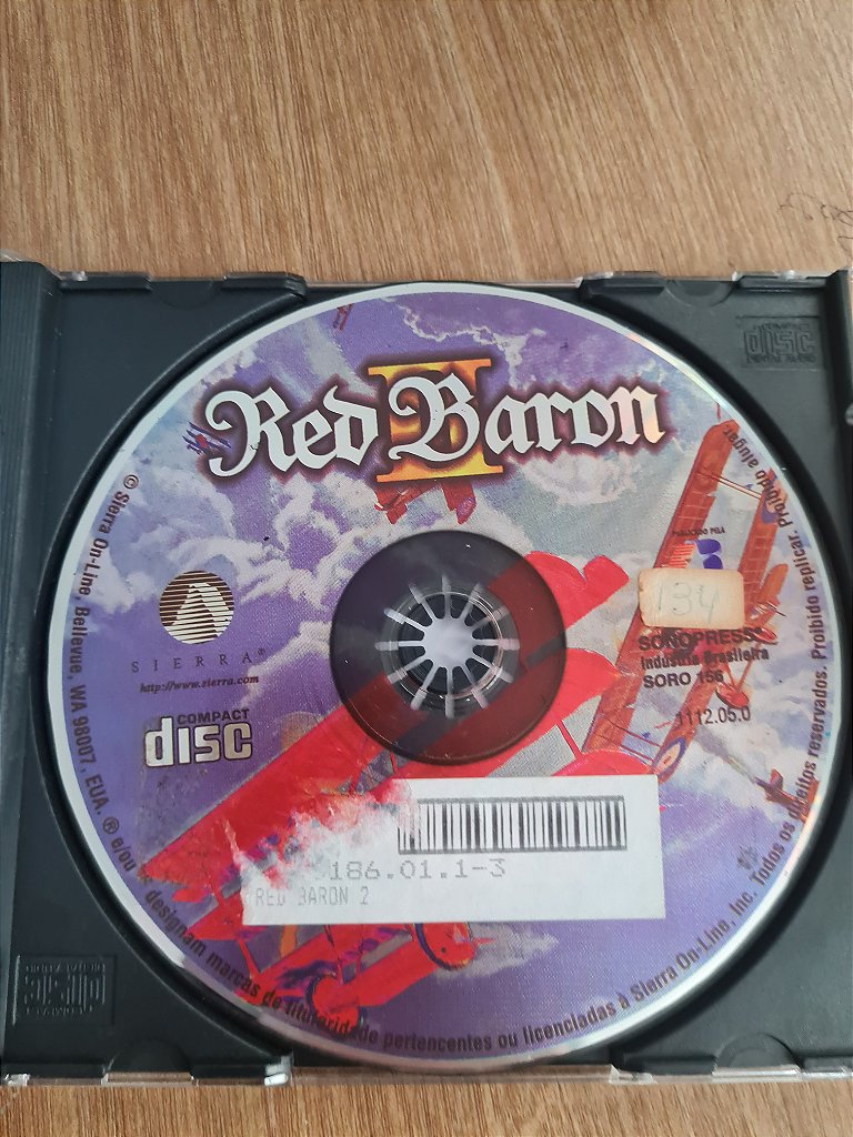 Jogo para PC Red Baron II Pink Original – imagem 2
