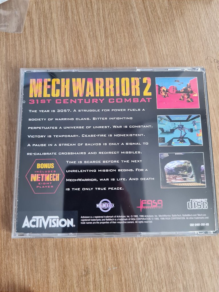 Jogo para PC MechWarrior 2: 31st Century Combat Pink Original – imagem 3