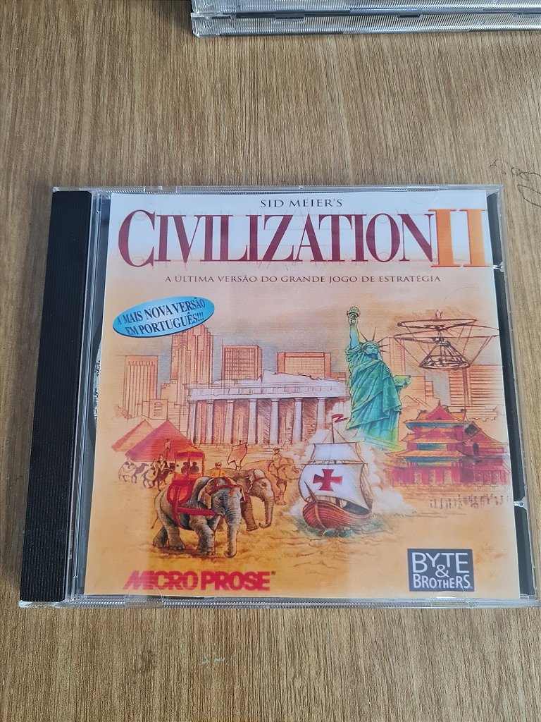 Jogo para PC Sid Meiers Civilization II Disco Erro Original
