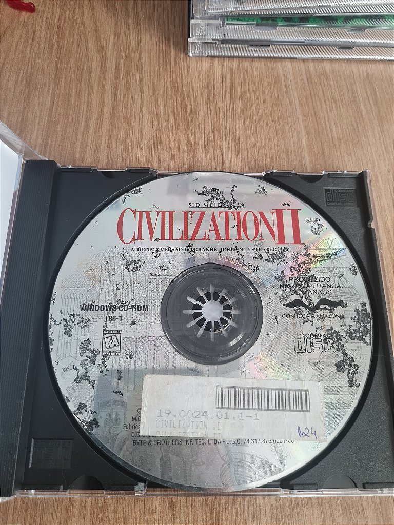 Jogo para PC Sid Meiers Civilization II Disco Erro Original – imagem 2