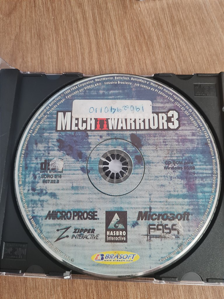 Jogo para PC MechWarrior 3 Original O ( cd não instala ) – imagem 2