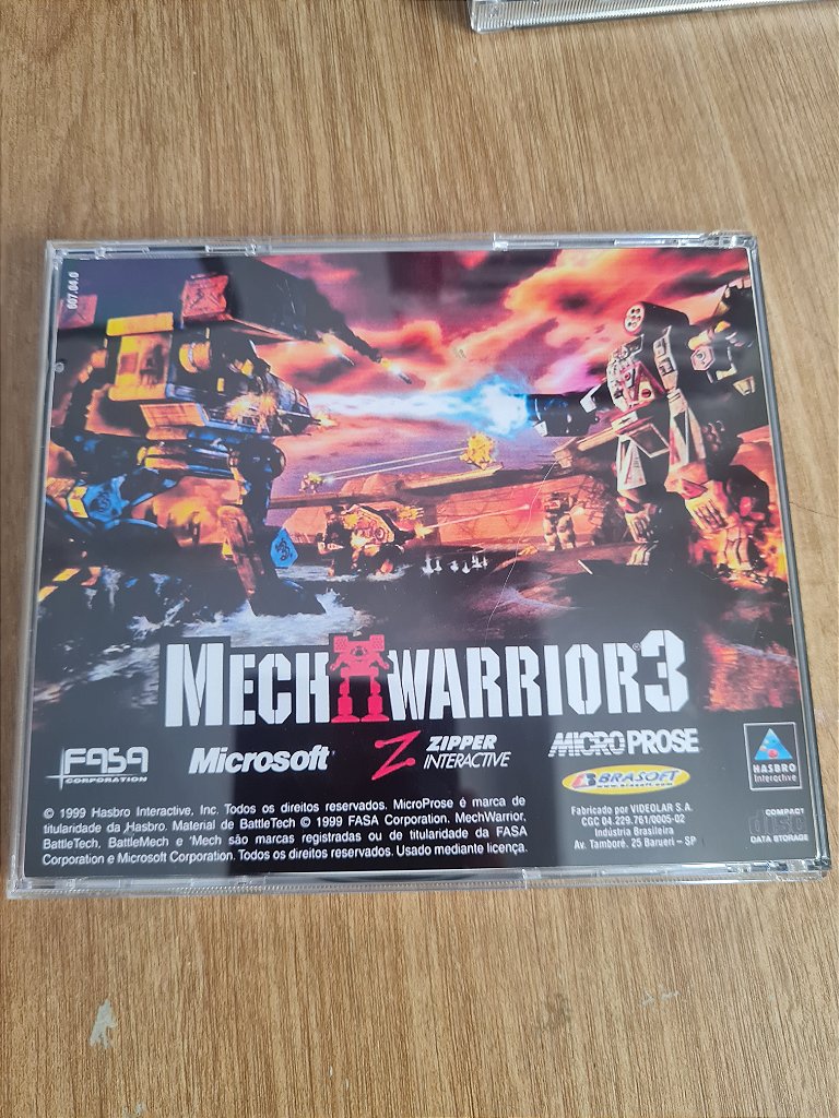 Jogo para PC MechWarrior 3 Original O ( cd não instala ) – imagem 3