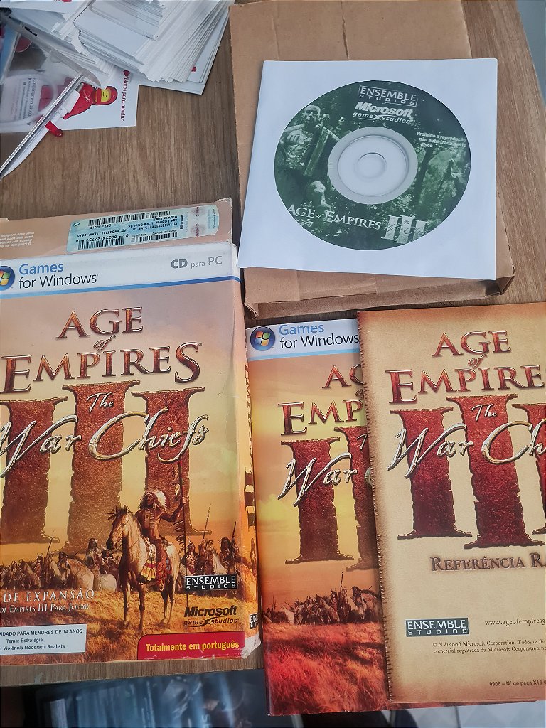 Jogo para PC Age of Empires III: The WarChiefs Box Original – imagem 2