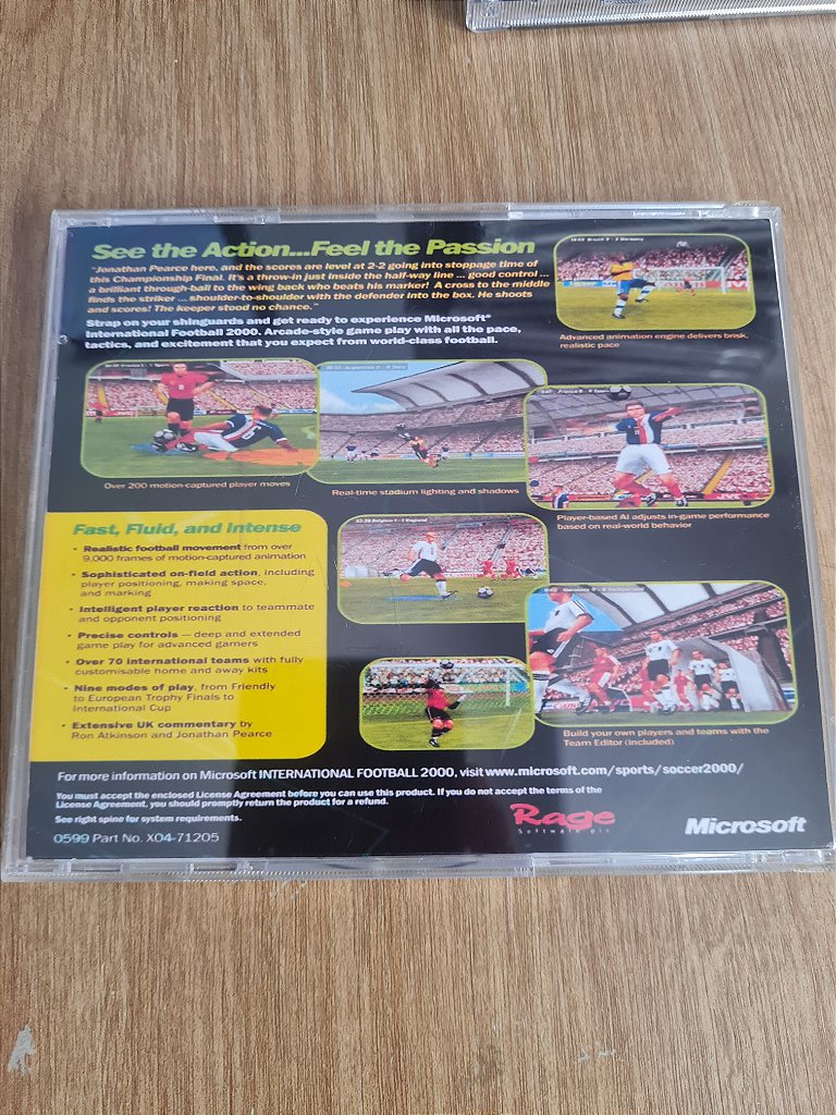 Jogo para PC Microsoft International Football 2000 Original – imagem 3