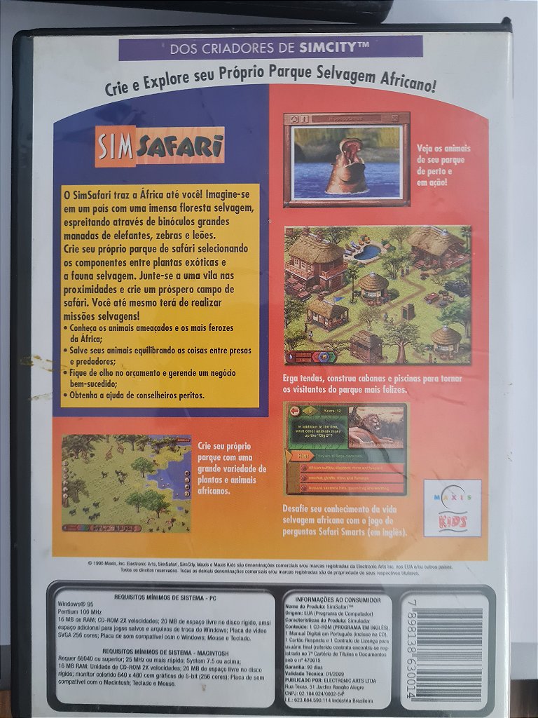 Jogo para PC Sim Safari Original – imagem 3